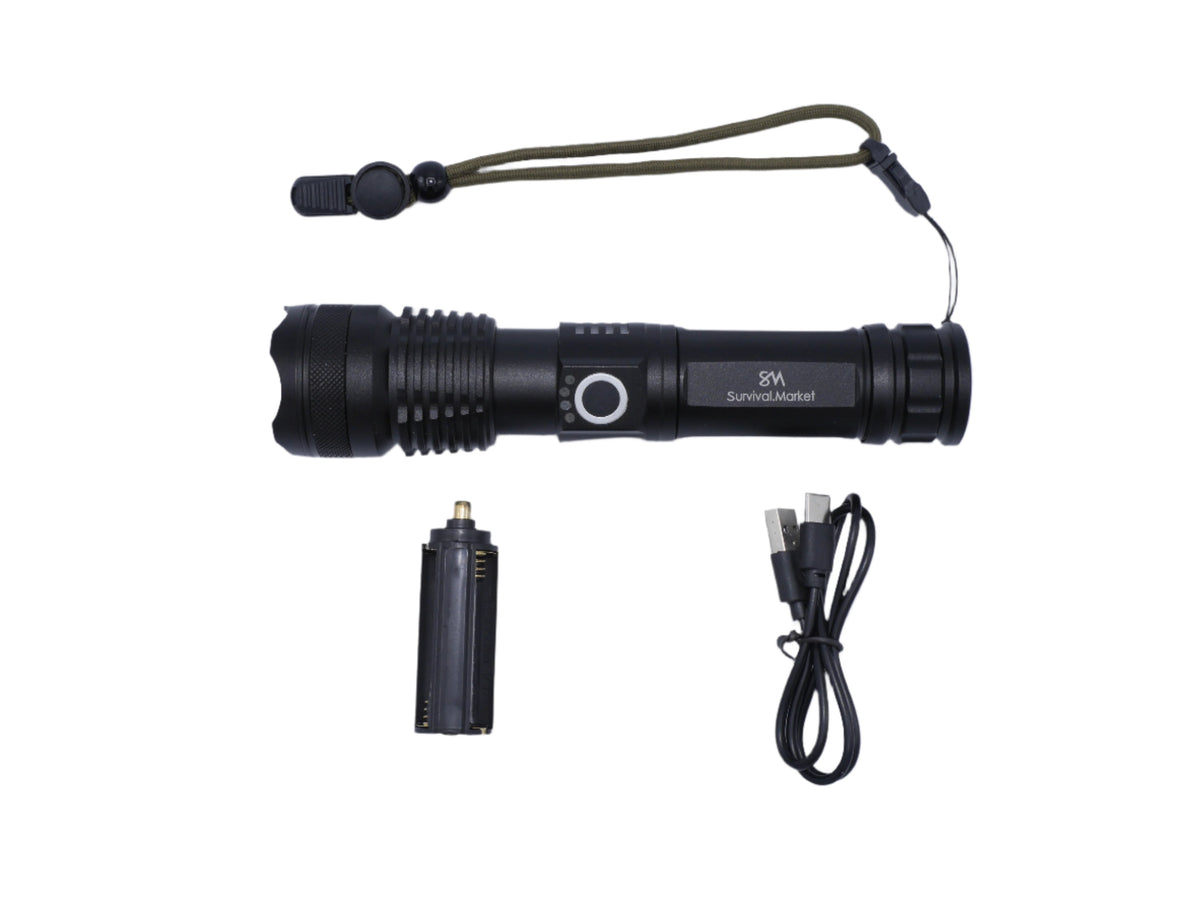 Heavy Duty 6.2 Inch Flashlight
