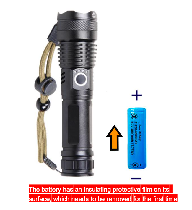Heavy Duty 6.2 Inch Flashlight